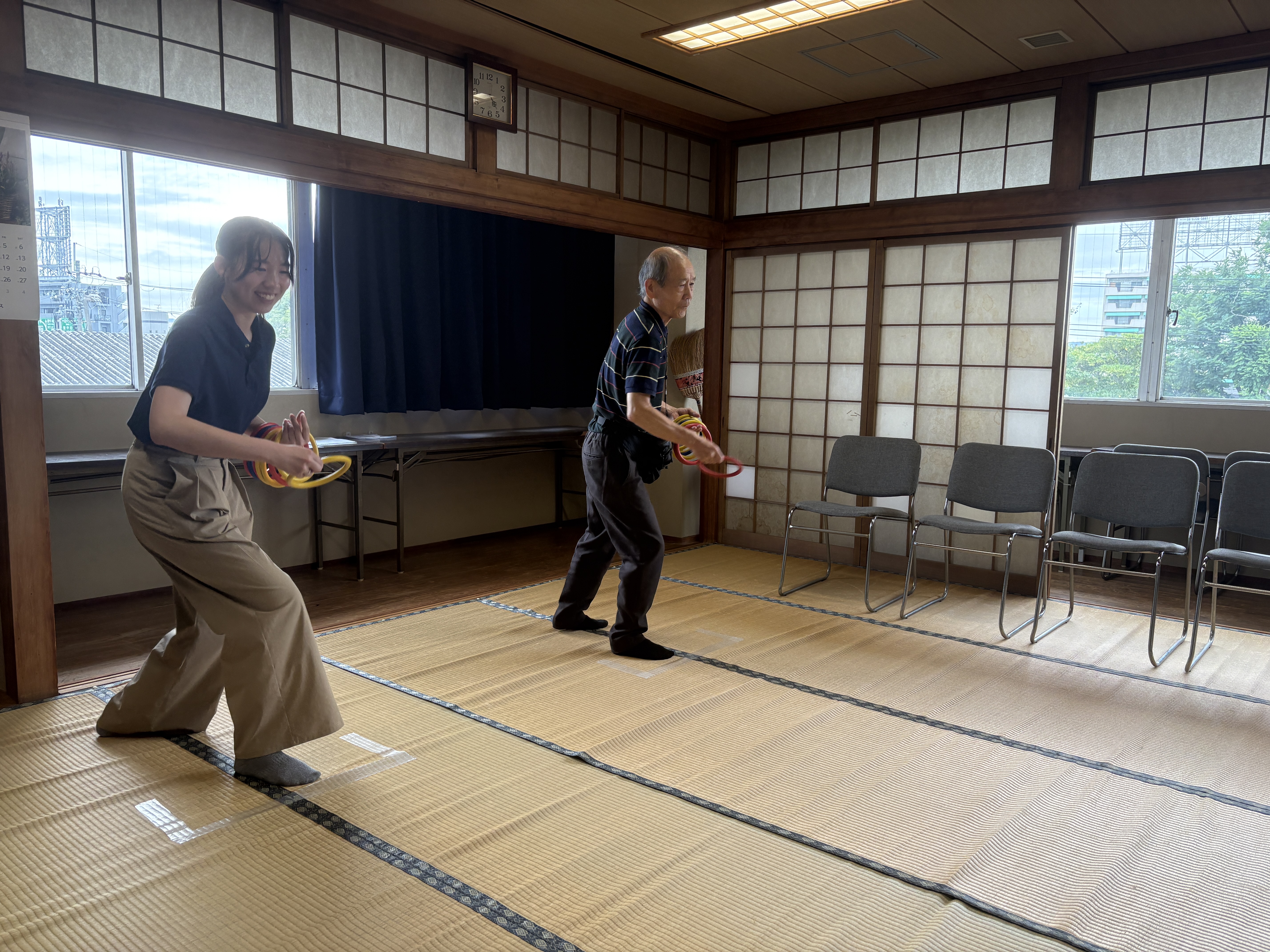 超幸齢化プロジェクトのシニアクラブ活動の写真