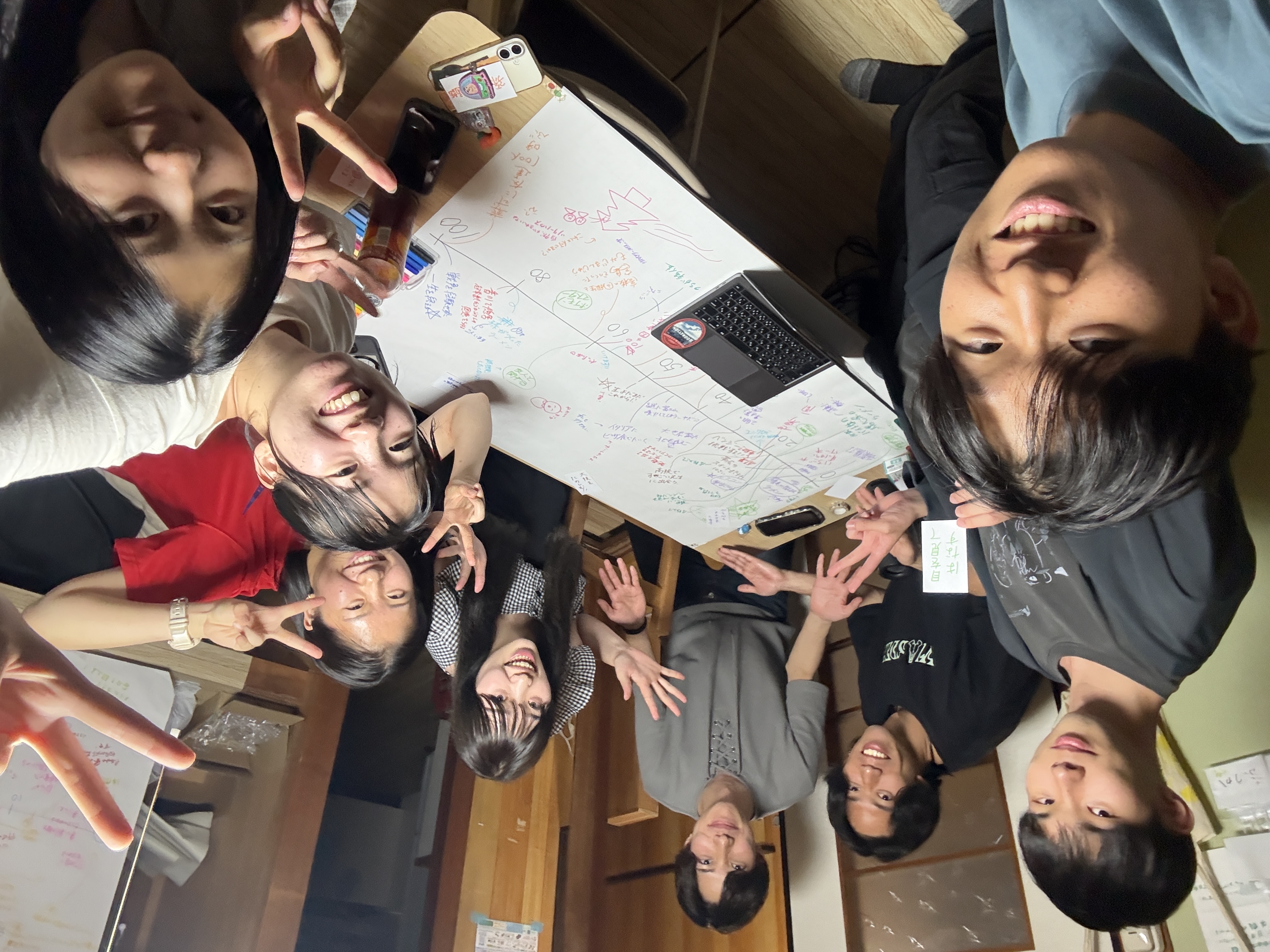 超幸齢化プロジェクトの学生活動の写真